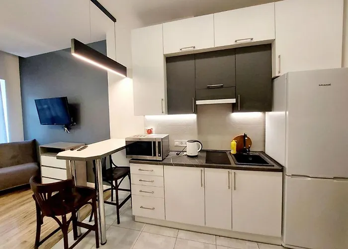 Apartment сучасний стиль і комфорт в центрі львова, Smart-tv *